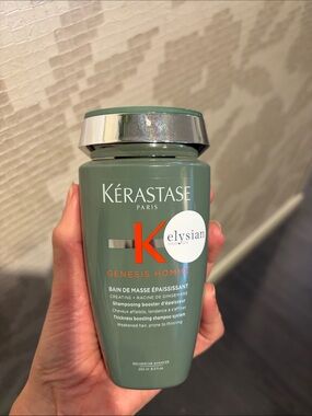 Kérastase Genesis Homme Thickening Shampoo — Sage Green